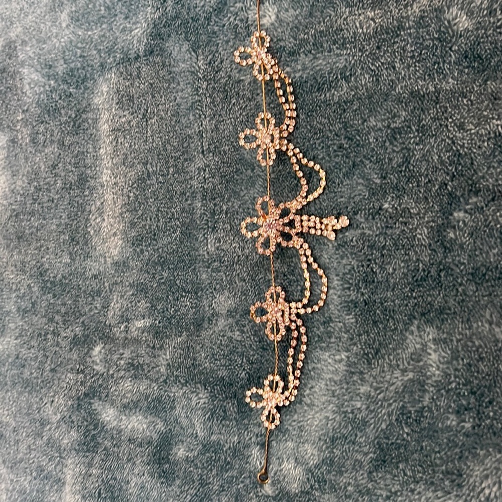 Fancy jewelry head clip mangtika